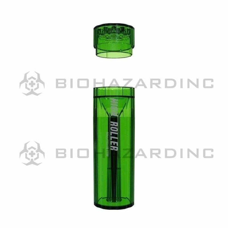 High Roller Plastic Grinder High Roller Grinder and 84mm Cone Filler-Green