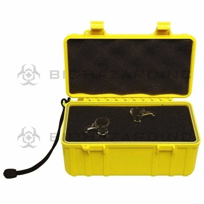 Biohazard Inc Bong Protective Case J3500-2 CUBE-Convo Case Yellow