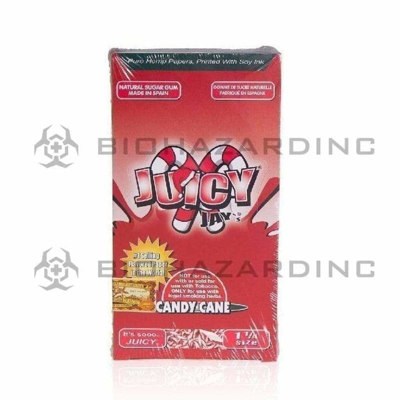 Juicy Jay's Rolling Papers Juicy Jay's Candy Cane Rolling Papers - 1 1/4"