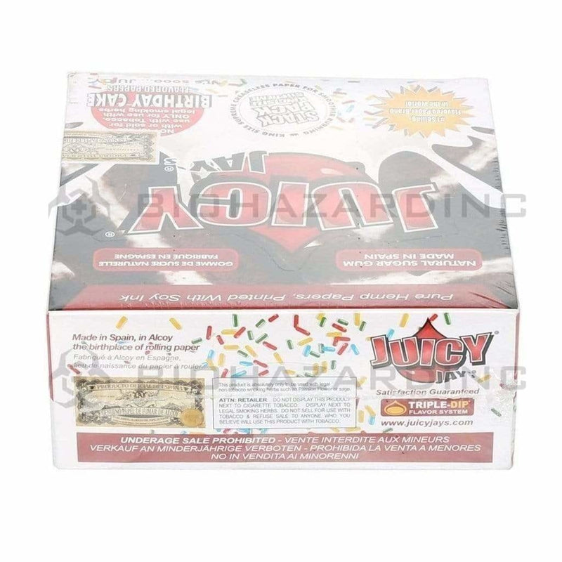 Juicy Jay's Rolling Papers Juicy Jay's King Size Supreme Rolling Papers - 24 Count - Birthday Cake