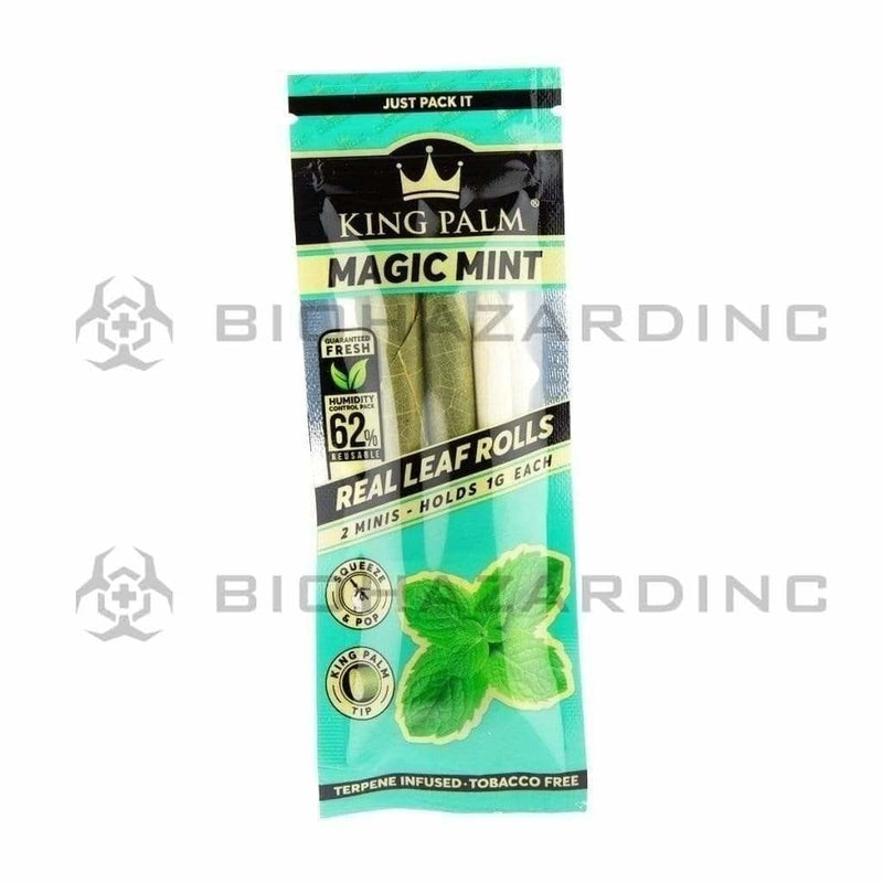 King Palm Pre-Rolled Cones King Palm Mini 2-Pack - Magic Mint - 20 Count