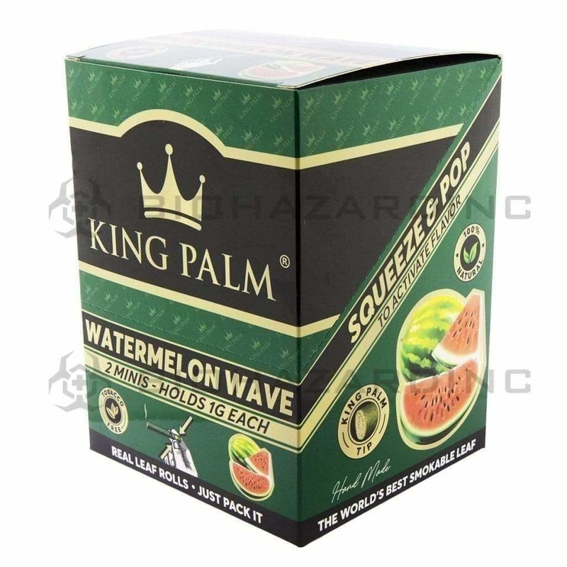 King Palm Pre-Rolled Cones King Palm Mini 2-Pack - Watermelon Wave - 20 Count