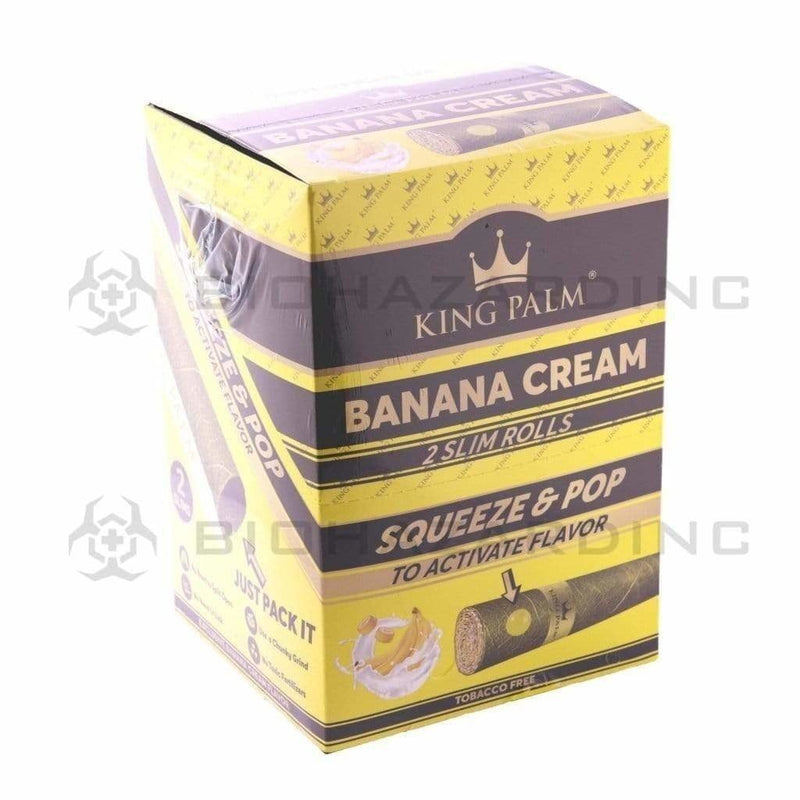 King Palm Palm Pre Rolled Wraps King Palm Slim - 20 Count - Banana Cream