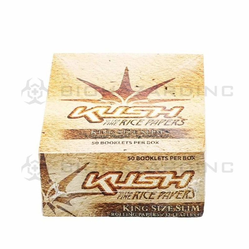 Kush Rolling Papers Kush Rice King Slim Rolling Papers - 50 Count