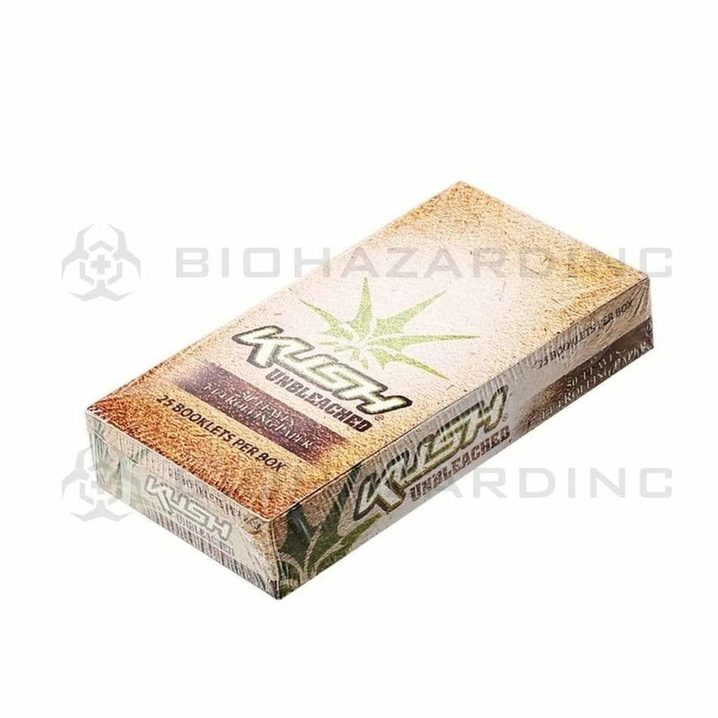 Kush Rolling Papers Kush Unbleached Hemp 1 1/4" Rolling Papers - 25 Count