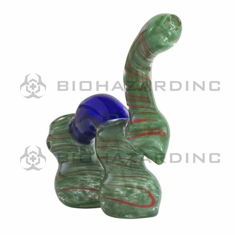 Biohazard Inc Glass Bubbler Large Assorted Double Frit Bubbler