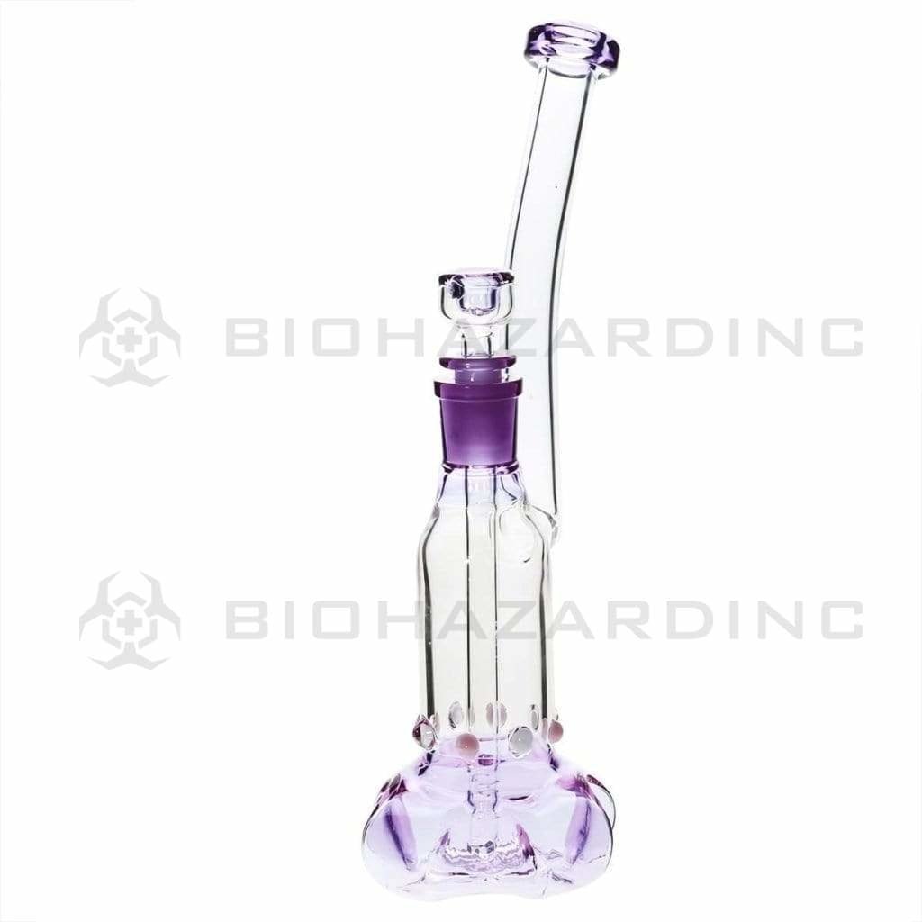 Biohazard Inc Glass Bubbler Large Standing Sherlock Bubbler