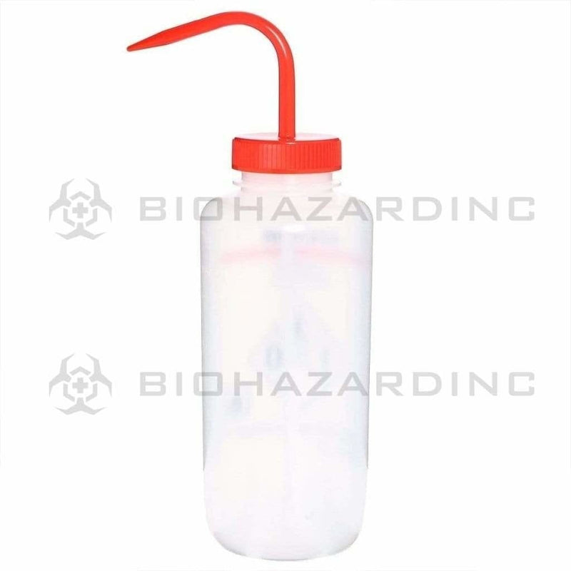 LDPE Bottles Wash Bottles LDPE Premium Labeled Wash Bottles - Acetone 1000ml