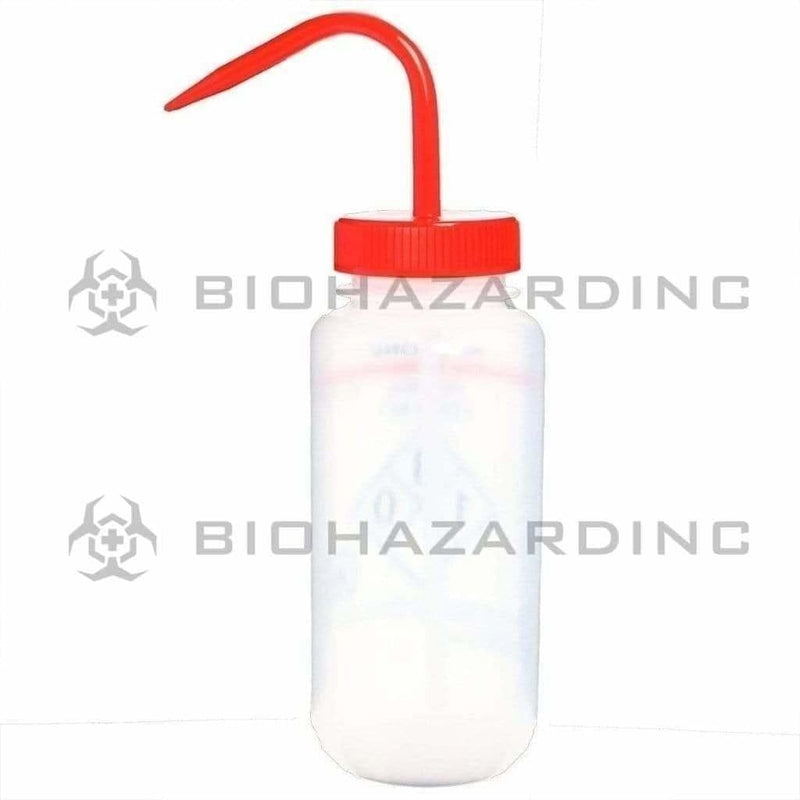 LDPE Bottles Wash Bottles LDPE Premium Labeled Wash Bottles - Acetone 500ml