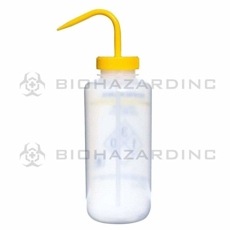 LDPE Bottles Wash Bottles LDPE Premium Labeled Wash Bottles - Isopropanol 1000 ml