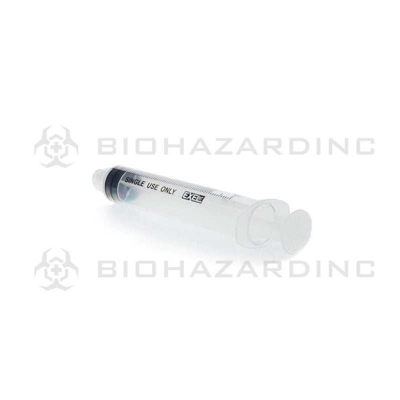 Biohazard Inc Syringe Luer Lock Dab Applicator Syringes 10ml - 1ml Increments - 100 Count