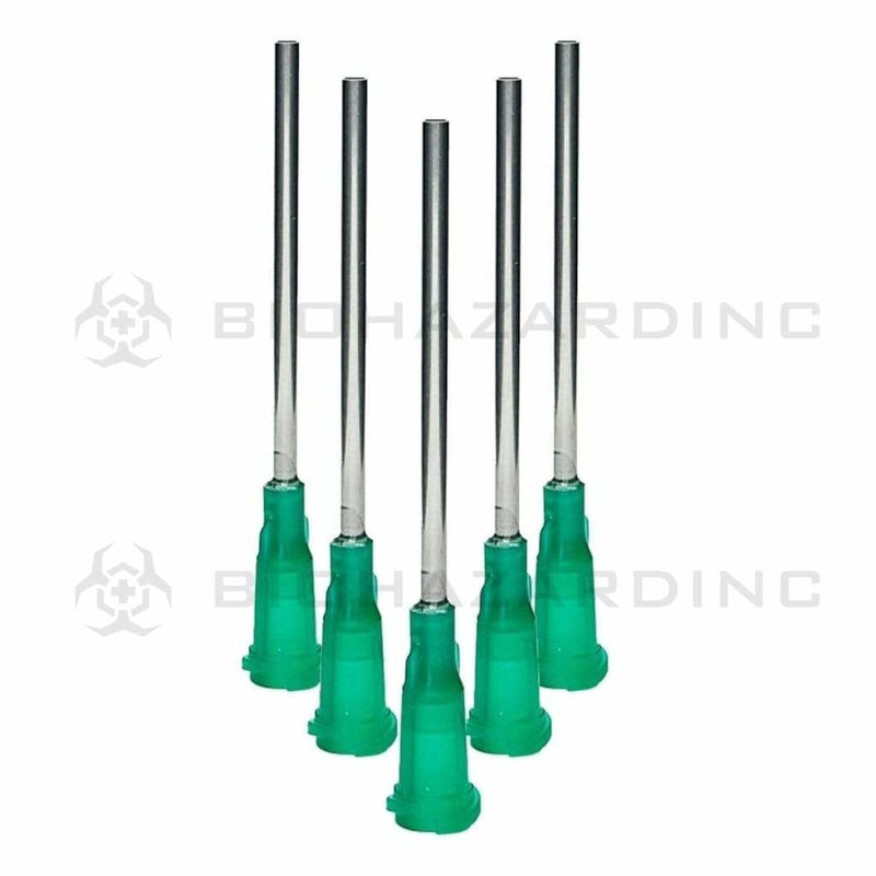 Biohazard Inc Syringe Luer Lock Syringe Tips 1.5" - 100 Count