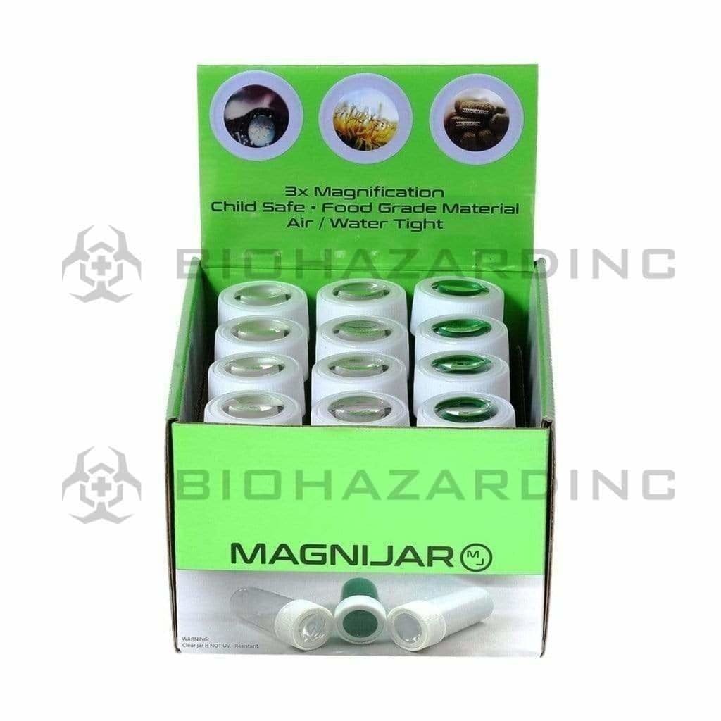 Magnijar Flower Storage Magnijar 16 Dram Display Box  - 12 Count