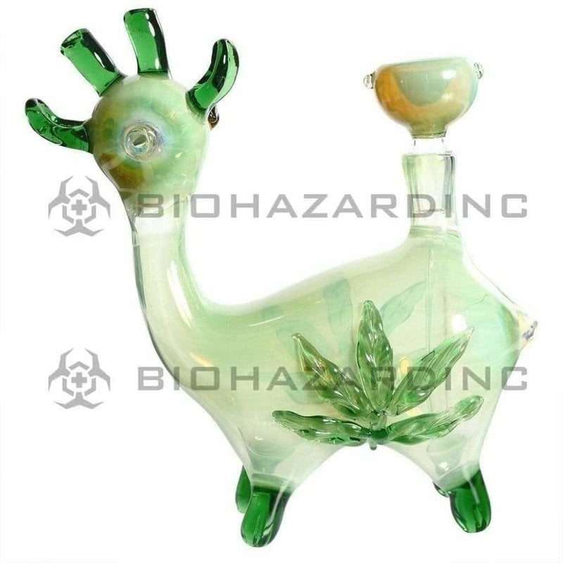 Biohazard Inc Novelty Bong Marijuana Green Goat Water Pipe