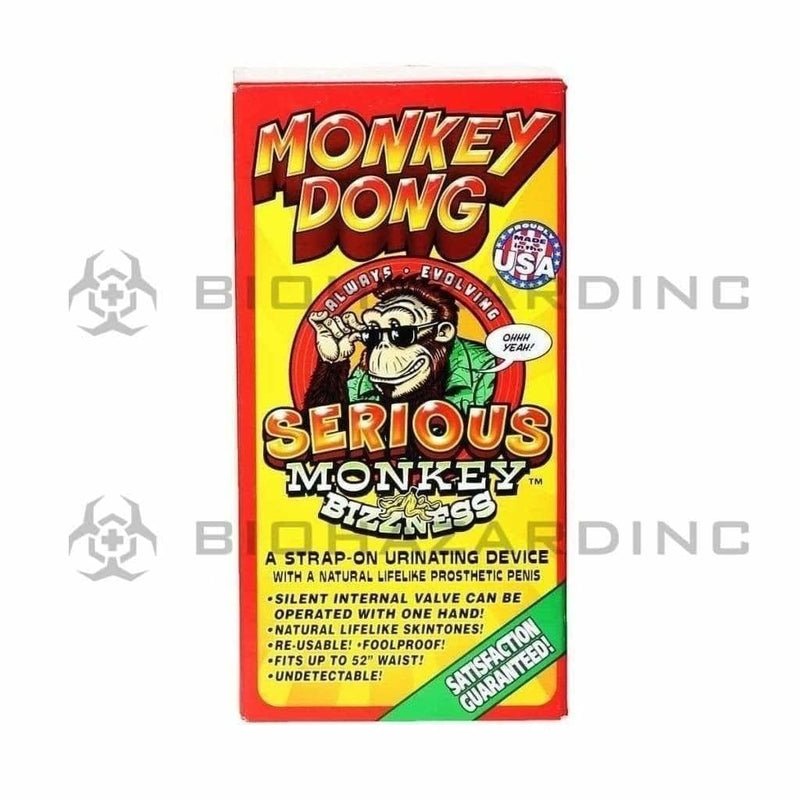 Biohazard Inc Synthetic Urine Monkey Dong Synthetic Urine - Tan