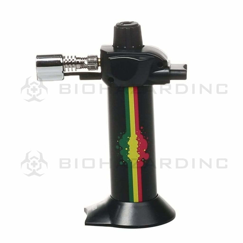 Newport Torch Newport 5" Mini Torch - Rasta Black