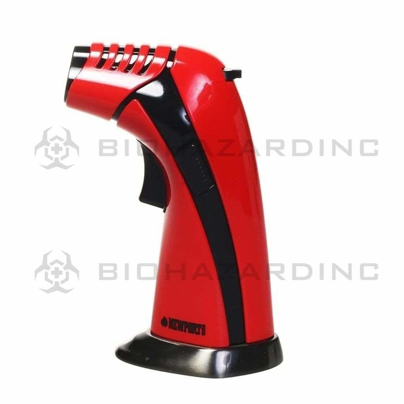 Newport Torch Newport Tri Flame 6" Torch - Red & Black