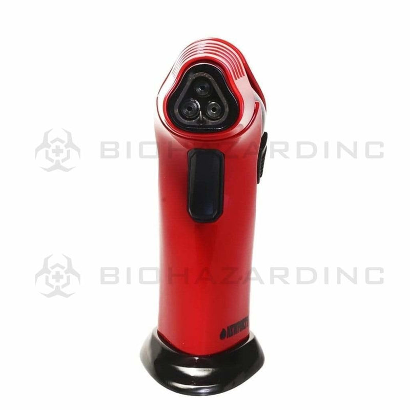 Newport Torch Newport Tri Flame 6" Torch - Red & Black