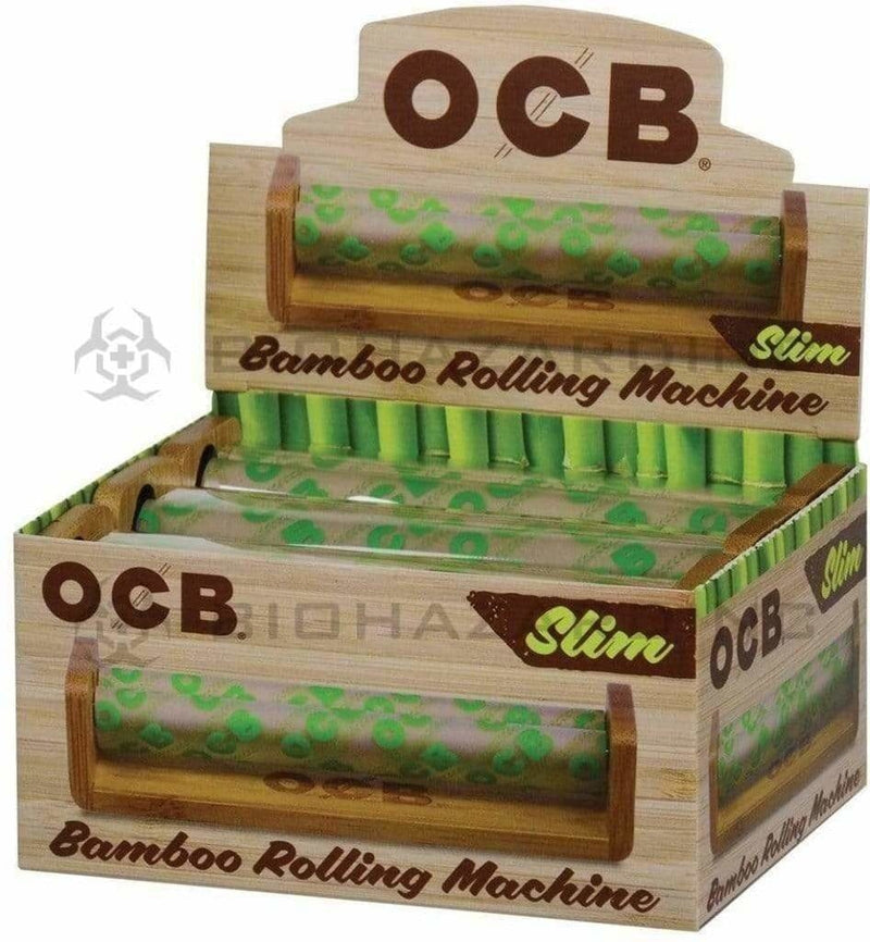 OCB Rolling Machine OCB Bamboo Slim King Rolling Machine -6 Count