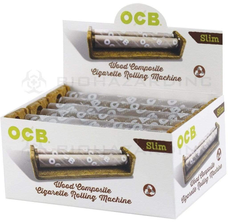 OCB Rolling Machine OCB Wood King Size Rolling Machine- 6 Count