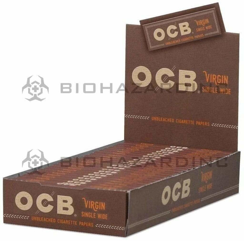 OCB Rolling Papers OCB Virgin Single Wide Rolling Papers - 24 Booklets