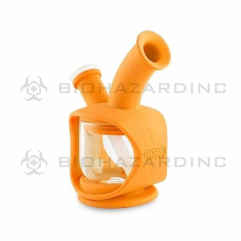 Ooze Silicone Bong Ooze Kettle Silicone Bubbler - Orange