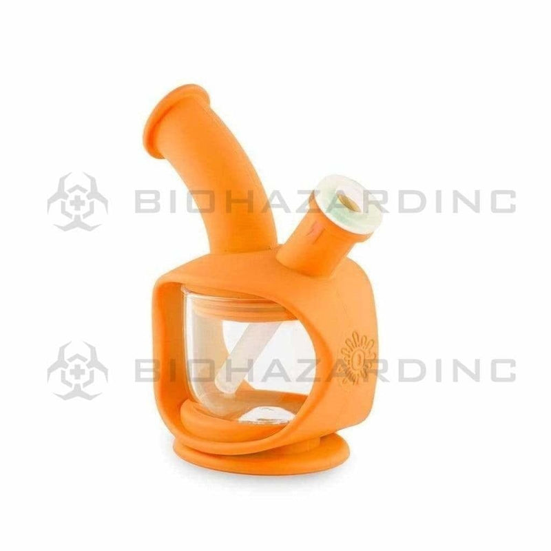 Ooze Silicone Bong Ooze Kettle Silicone Bubbler - Orange