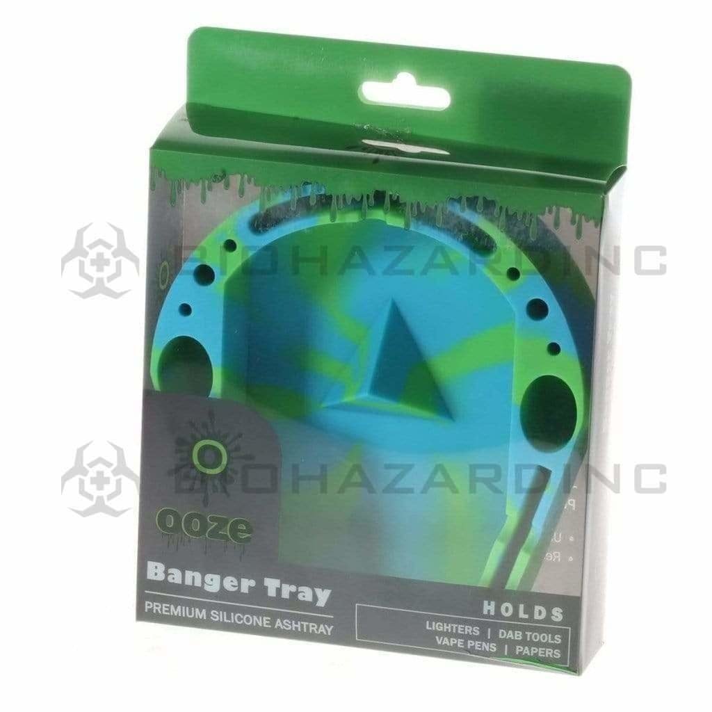 Ooze Ashtray Ooze Silicone Banger Ashtray - Blue & Green