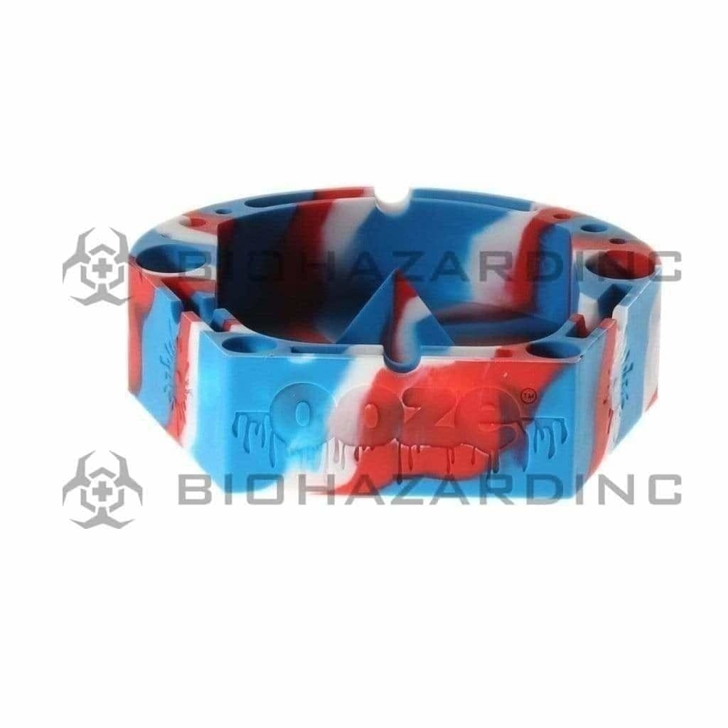 Ooze Ashtray Ooze Silicone Banger Ashtray - Red, White & Blue