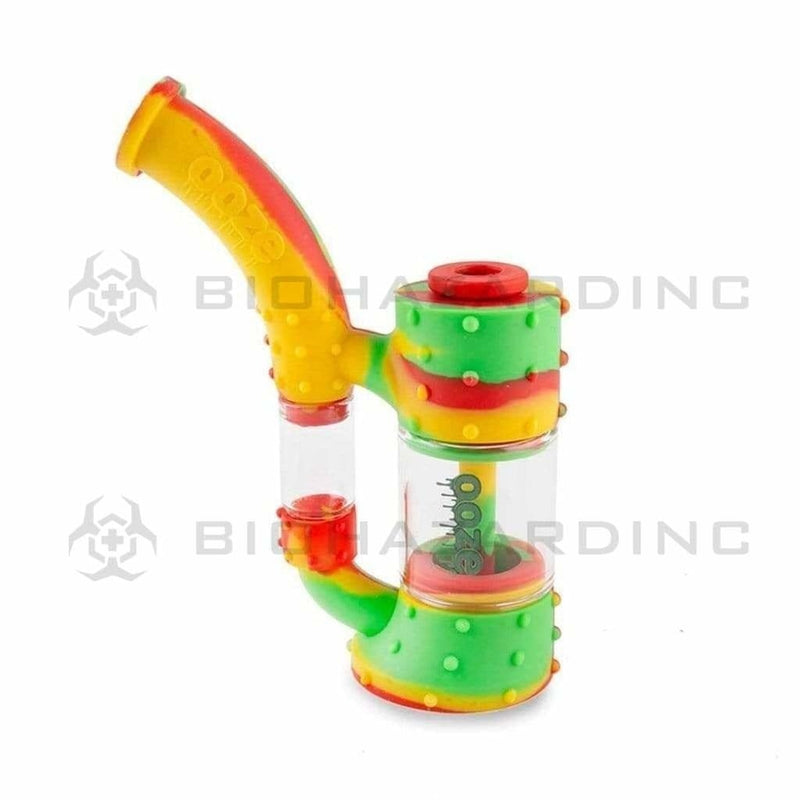 Ooze Silicone Bong Ooze Stack Silicone Bubbler Bong / Dab Rig - Rasta