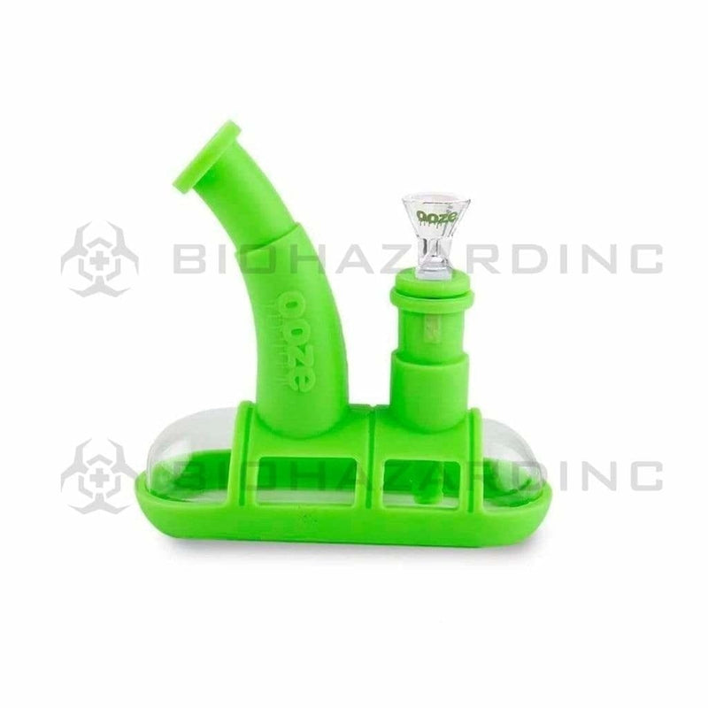 Ooze Silicone Bong OOZE Steamboat Silicone Bubbler - Green