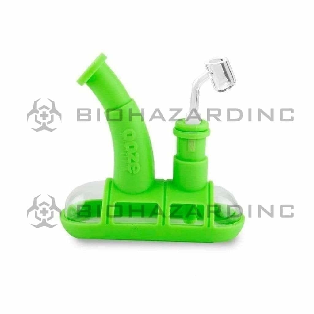 Ooze Silicone Bong OOZE Steamboat Silicone Bubbler - Green