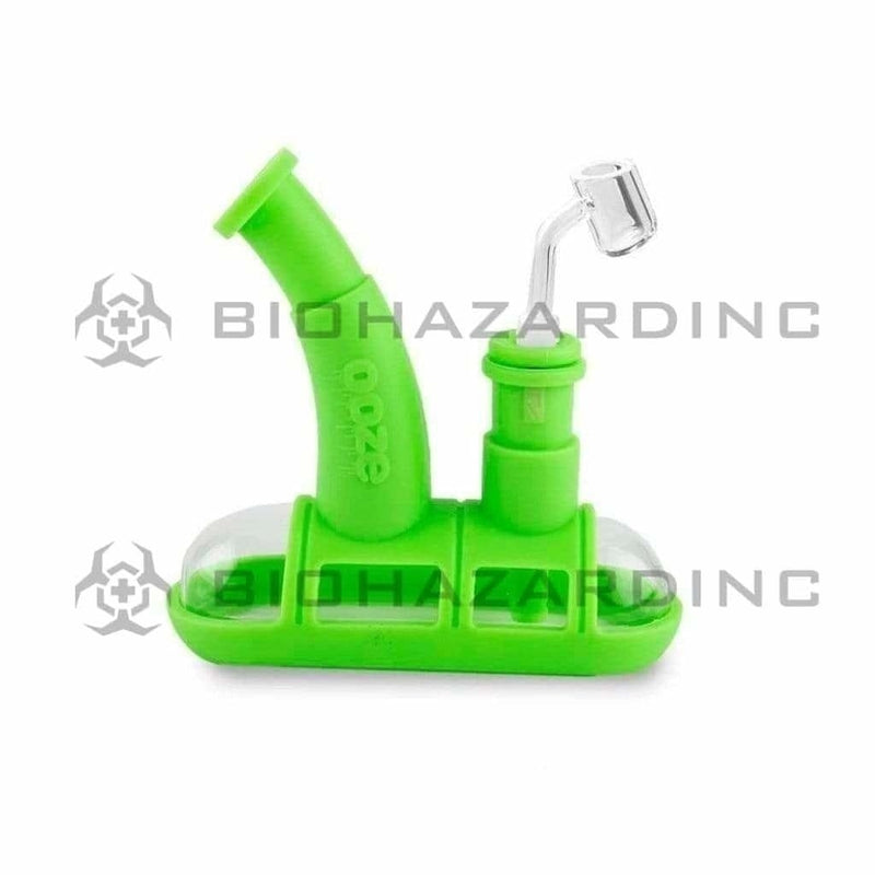 Ooze Silicone Bong OOZE Steamboat Silicone Bubbler - Green