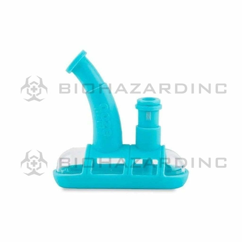 Biohazard Inc Silicone Bong OOZE Steamboat Silicone Bubbler - Teal