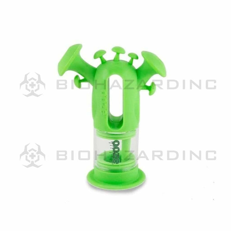 Ooze Silicone Bong Ooze Trip Silicone Bubbler Bong / Dab Rig - Green