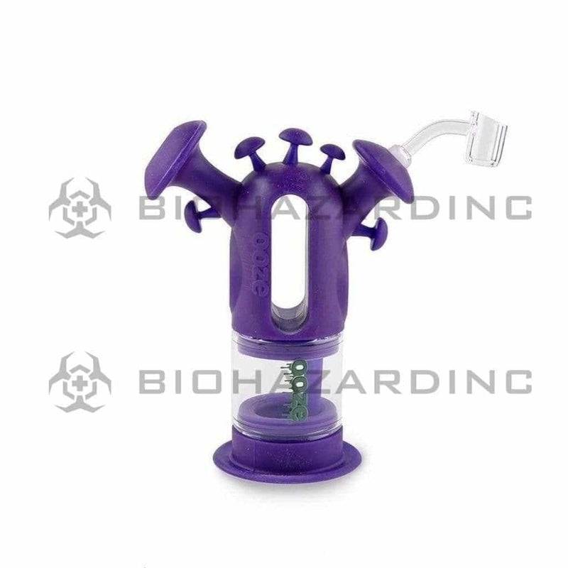 Ooze Silicone Bong OOZE Trip Silicone Bubbler Bong / Dab Rig - Purple