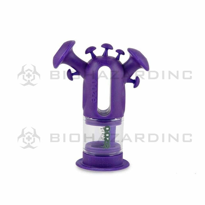 Ooze Silicone Bong OOZE Trip Silicone Bubbler Bong / Dab Rig - Purple