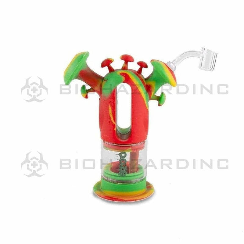 Ooze Silicone Bong Ooze Trip Silicone Bubbler Bong / Dab Rig - Rasta