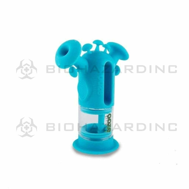 Ooze Silicone Bong OOZE Trip Silicone Bubbler Bong / Dab Rig - Teal