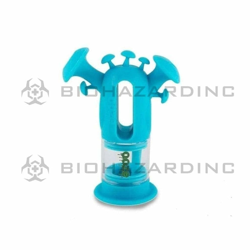 Ooze Silicone Bong OOZE Trip Silicone Bubbler Bong / Dab Rig - Teal