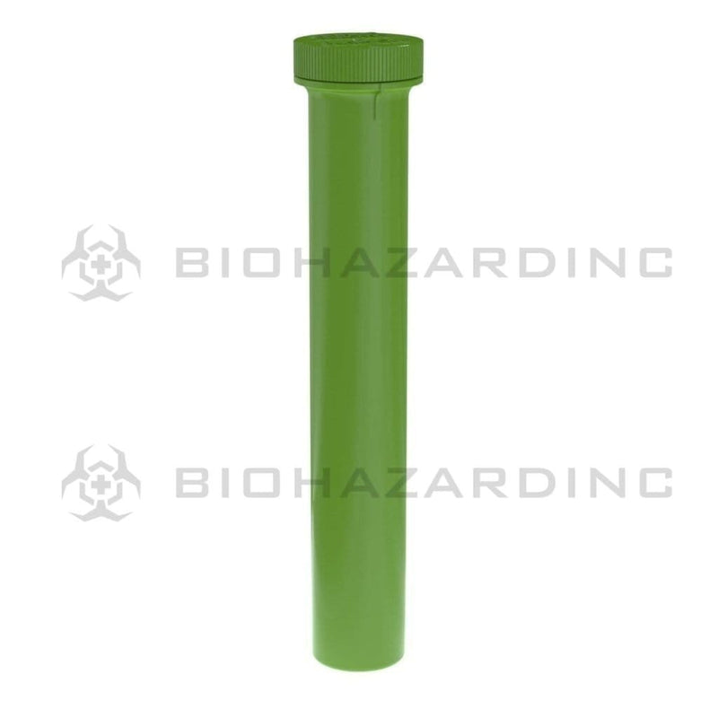 Biohazard Inc Child Resistant Blunt Tube Opaque Green Child Resistant Blunt Tube - 500 Count