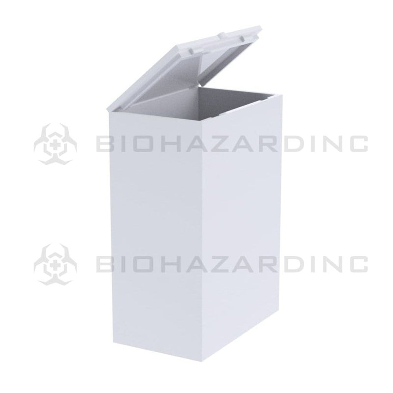 Biohazard Inc Concentrate Container Opaque White Flex Top Shatter Concentrate Containers - 1000 Count