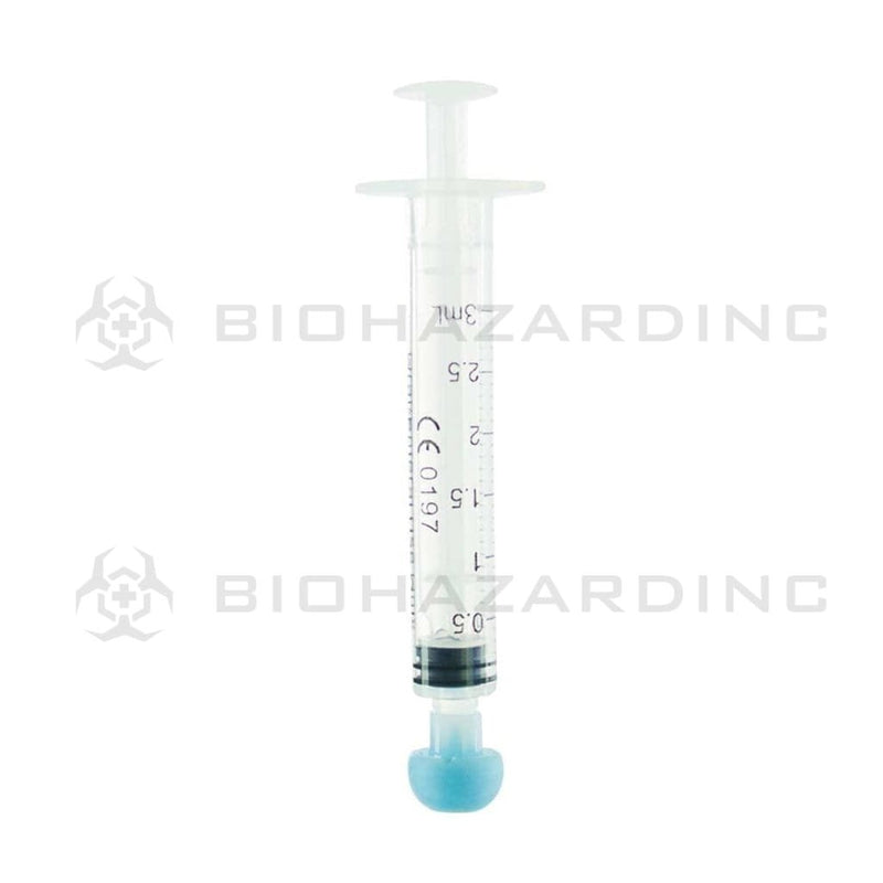 Biohazard Inc Syringe Oral Concentrate Syringes 3ml - 0.5ml Increments - 100 Count