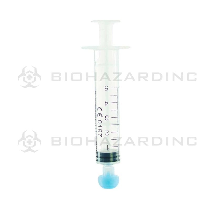 Biohazard Inc Syringe Oral Concentrate Syringes 5ml - 1ml Increments - 100 Count