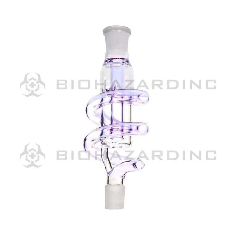 Biohazard Inc Ash Catcher Outside Coil Ash Catcher - Purple 19mm/19mm