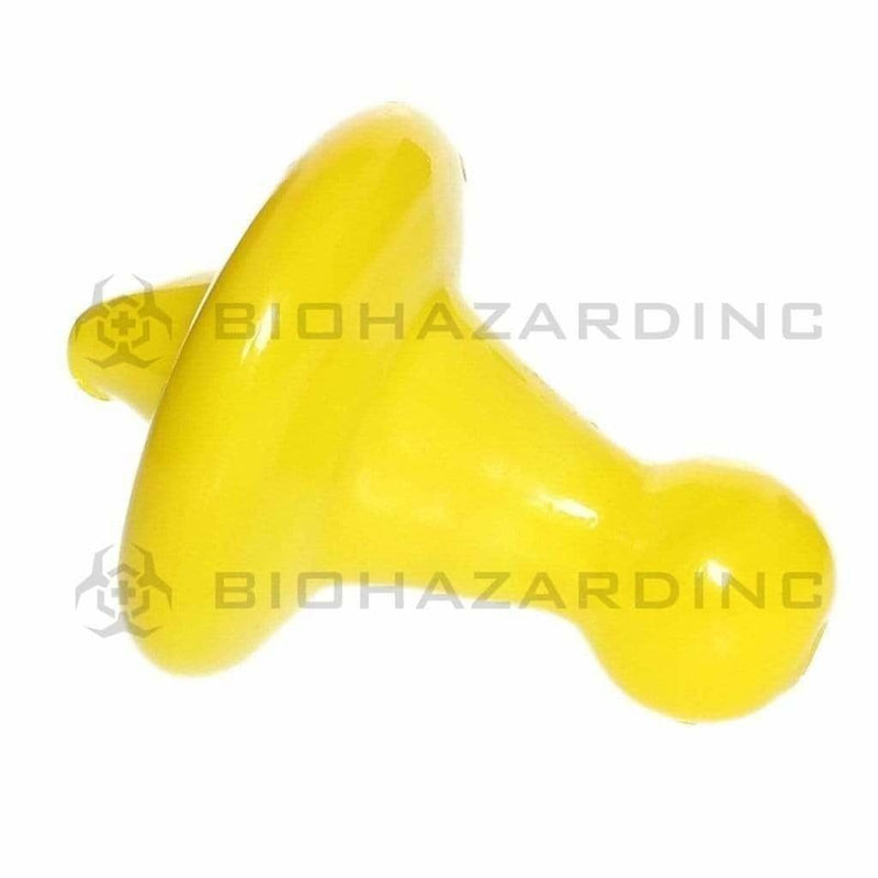 Biohazard Inc Carb Cap Pawn Carb Cap - Yellow