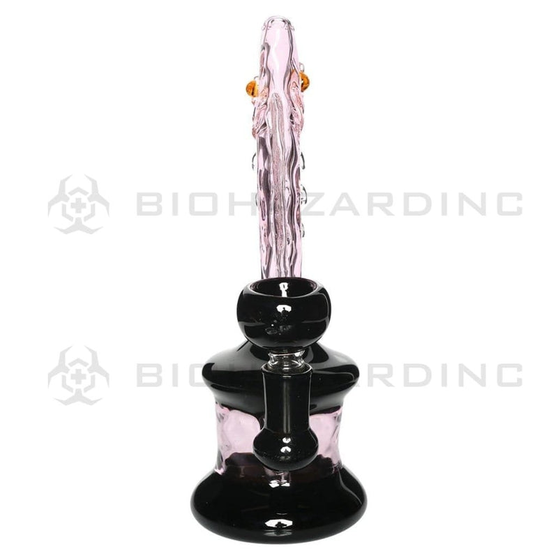 Biohazard Inc Novelty Bong Pink and Black Fish Water Pipe