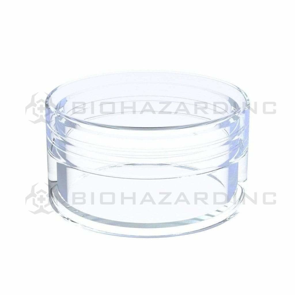 Biohazard Inc Concentrate Container Plastic Screw Top Concentrate Containers 15ml - 600 Count