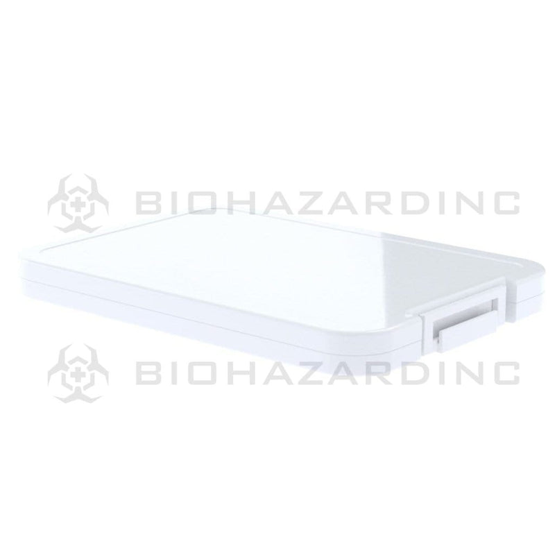 Biohazard Inc Concentrate Container Plastic White Shatter Concentrate Container 4.5mm- 200 Count