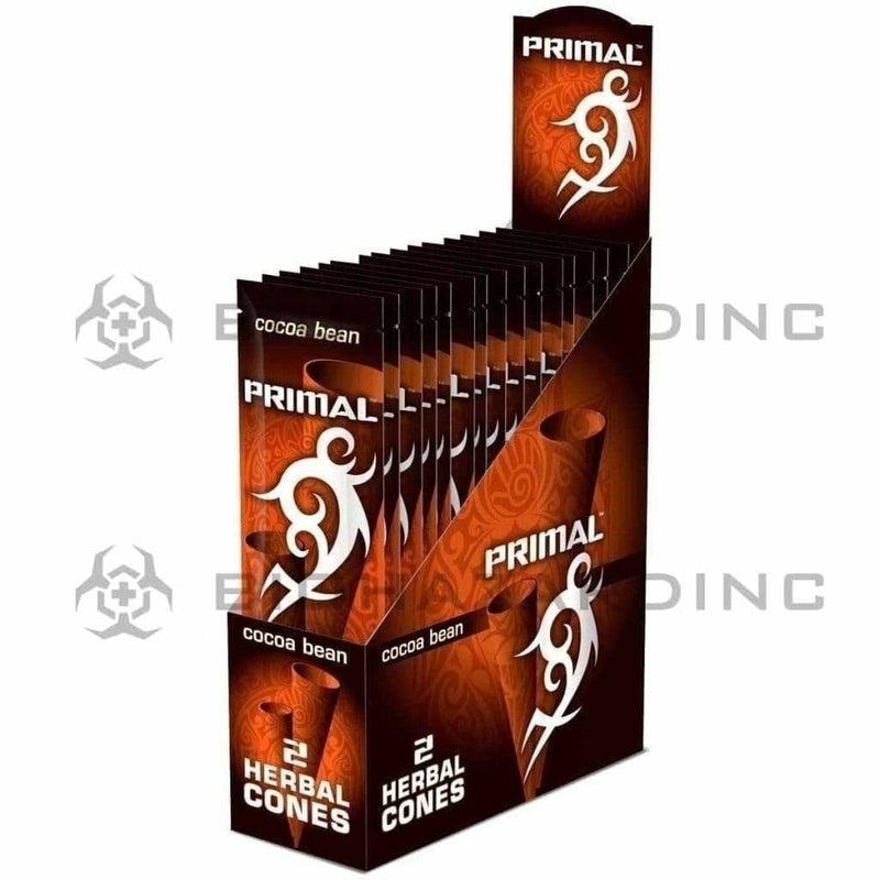 Primal Pre-Rolled Cones Primal Cones Coca Bean - 15 Count